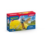 Schleich Dinosaurs Parachute Rescue, Spil figur 4 År, Flerfarvet