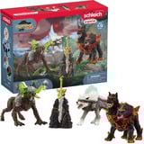 Schleich ELDRADOR CREATURES 72179 legetøjssæt, Spil figur Ice World, Jungle World, Lava World, Monsters and dragons, Starter Set, 7 År, Flerfarvet