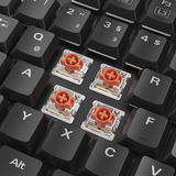 Sharkoon PureWriter W100, Gaming-tastatur Sort, Huano Silent