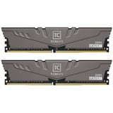 Team Group T-FORCE TTCED464G3600HC18JDC01 hukommelsesmodul 64 GB 2 x 32 GB DDR4 3600 Mhz Sort, 64 GB, 2 x 32 GB, DDR4, 3600 Mhz, 288-pin DIMM, Grå, Titanium