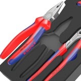 Wera Skumindsats KNIPEX tænger-sæt 1, 3 dele, tang sæt Sort/grå