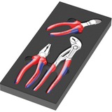 Wera Skumindsats KNIPEX tænger-sæt 1, 3 dele, tang sæt Sort/grå