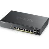 Zyxel GS2220-10HP-EU0101F netværksswitch Administreret L2 Gigabit Ethernet (10/100/1000) Strøm over Ethernet (PoE) Sort Administreret, L2, Gigabit Ethernet (10/100/1000), Strøm over Ethernet (PoE), Stativ-montering