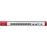 Zyxel USG FLEX 700 firewall (hardware) 5400 Mbit/s 5400 Mbit/s, 1100 Mbit/s, 550 Mbit/s, 120,1 BUT/t, FCC 15 (A), CE EMC (A), C-Tick (A), BSMI, 150 bruger(e)