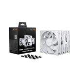 be quiet! Pure Wings 3 120mm | PWM Reverse White Triple-Pack Computerkabinet Ventilator 12 cm Hvid 3 stk, Sag fan Hvid, Ventilator, 12 cm, 1500 rpm, 80 m³/t, Hvid