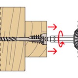 fischer 558882, Skrue 