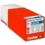 fischer Træskrue PowerFull II 8,0x240 ZK TX VG 