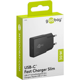goobay USB-C PD GaN Hurtigoplader Slim (30 W) Sort