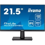 iiyama LED-skærm Sort (mat)