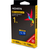 ADATA Premier Extreme microSDXC SD7.1 1 TB, Hukommelseskort Blå/Gul