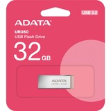 ADATA UR350-32G-RSR/BG, USB-stik nikkel/Brown