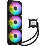 ASUS PRIME LC 360 ARGB LCD, Vandkøling Sort