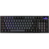 ASUS ROG Azoth 96 HE, Gaming-tastatur Sort, DE-layout, ROG HFX V2