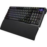 ASUS ROG Azoth 96 HE, Gaming-tastatur Sort, DE-layout, ROG HFX V2