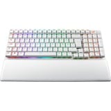 ASUS ROG Strix Scope II 96 Wireless tastatur Spil USB + RF Wireless + Bluetooth QWERTZ Tysk Hvid, Gaming-tastatur Hvid, DE-layout, ROG NX Snow, Kabel & trådløs, USB + RF Wireless + Bluetooth, Mekanisk, QWERTZ, RGB LED, Hvid