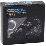 Alphacool 17476 Computerkølesystem, dele og tilbehør Monteringssæt, Forbindelse Chrome, Monteringssæt, Messing, Krom, 1/4", 23 mm, 2,6 cm