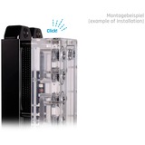 Alphacool Core Push Montering 17mm M3/M4/UNC 6-32 Sæt 4x, Montering/montering Sort/Sølv