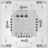 Aqara Smart Wall Switch - Double rocker (Without Neutral), Knappen Hvid