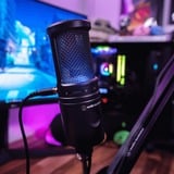 Audio-Technica AT2020USBX, Mikrofon Sort
