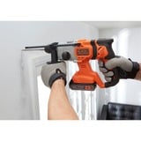 BLACK+DECKER Batteri kombihammer BCD900B, 18Volt, Borehammer Orange/Sort