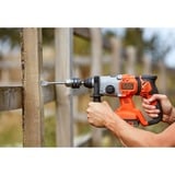 BLACK+DECKER Batteri kombihammer BCD900B, 18Volt, Borehammer Orange/Sort