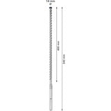 Bosch Expert SDS Max-8X Hammer drill bit 1 stk, Boremaskine Borehammer, Hammer drill bit, 1,4 cm, 540 mm, Beton, Sten, 40 cm