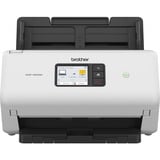 Brother ADS-4500W ADF-scanner 600 x 600 dpi A4 Sort, Hvid, indtræknings scanner grå, 215,9 x 355,6 mm, 600 x 600 dpi, 1200 x 1200 dpi, 35 sider pr. minut, 35 sider pr. minut, 70 ipm