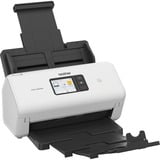 Brother ADS-4500W scanner ADF-scanner 600 x 600 dpi A4 Sort, Hvid, indtræknings scanner grå, 215,9 x 355,6 mm, 600 x 600 dpi, 1200 x 1200 dpi, 35 sider pr. minut, 35 sider pr. minut, 70 ipm