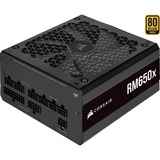 Corsair RM650x enhed til strømforsyning 650 W 24-pin ATX ATX Sort, PC strømforsyning Sort, 650 W, 100 - 240 V, 47 - 63 Hz, 10 - 5 A, 130 W, 648 W