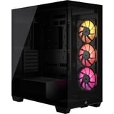 Corsair iCUE LINK 3500X RGB, Towerkabinet Sort