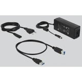 DeLOCK 64098 drev dockingstation USB 3.2 Gen 1 (3.1 Gen 1) Type-B Sort, Docking station Sort, HDD, SSD, Serial ATA III, 2.5", USB 3.2 Gen 1 (3.1 Gen 1) Type-B, 5 Gbit/sek., Sort