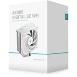 DeepCool AK400 DIGITAL SE WH, CPU køler Hvid