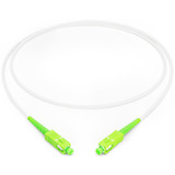 Digitus Fiberoptisk simplex patchkabel, stålforstærket, singlemode, SC/APC > SC/APC Hvid