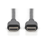 Digitus HDMI Ultra High Speed tilslutningskabel, med Ethernet, UHD 8K Sort