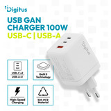 Digitus USB GaN Oplader 100W, 2x USB-C, 1x USB-A 