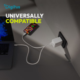 Digitus USB GaN Oplader 100W, 2x USB-C, 1x USB-A 