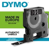 Dymo D1 - Standard - Hvid på sort - 19mm x 7m, Tape Hvid på sort, Polyester, Belgien, -18 - 90 °C, DYMO, LabelManager, LabelWriter 450 DUO