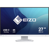 EIZO FlexScan EV2740S-WT computerskærm 68,6 cm (27") 3840 x 2160 pixel 4K Ultra HD LCD Hvid, LED-skærm Hvid, 68,6 cm (27"), 3840 x 2160 pixel, 4K Ultra HD, LCD, 6 ms, Hvid