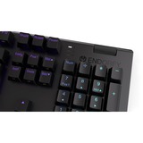 ENDORFY Gaming-tastatur Sort, DE-layout, Kailh RGB Rød