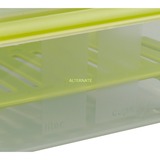 Emsa CLIP & GO XL Frokostbeholder 1,3 L Grøn, Transparent 1 stk, Lunch-Box gennemsigtig/Grøn, Frokostbeholder, Voksen, Grøn, Transparent, Monokromatisk, Firkant, Tyskland