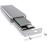 ICY BOX IB-1817MA-C31 SSD kabinet Sølv M.2, Drev kabinet aluminium, SSD kabinet, M.2, PCI Express 3.0, 10 Gbit/sek., USB-tilslutning, Sølv