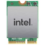 Intel® Wi-Fi 6E AX211 (Gig+) Intern WLAN 2400 Mbit/s, Wi-Fi-adapter Intern, Trådløs, M.2, WLAN, Wi-Fi 6E (802.11ax), 2400 Mbit/s, Bulk