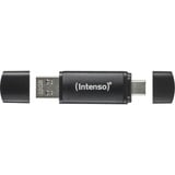 Intenso Flex Line 64 GB, USB-stik Sort