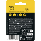 Intenso Flex Line 64 GB, USB-stik Sort