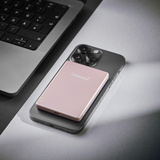 Intenso Magnetisk trådløs powerbank MW5000 Rosé, Power Bank Rosa
