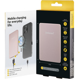 Intenso Magnetisk trådløs powerbank MW5000 Rosé, Power Bank Rosa