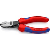 KNIPEX 74 02 140 tang Diagonale horisontale tænger, Skære tang Rød, Diagonale horisontale tænger, Krom-vanadium-stål, Plast, Blå/rød, 14 cm, 157 g