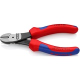 KNIPEX 74 02 140 tang Diagonale horisontale tænger, Skære tang Rød, Diagonale horisontale tænger, Krom-vanadium-stål, Plast, Blå/rød, 14 cm, 157 g