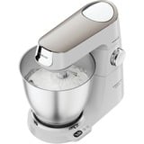 Kenwood Titanium Chef Baker XL foodprocessor 1200 W 7 L Hvid Indbyggede vægte Hvid, 7 L, Hvid, Dreje, Mikse, Rustfrit stål, Metal