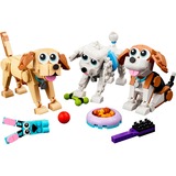 LEGO Creator 3-in-1 Bedårende hunde, Bygge legetøj Byggesæt, 7 År, Plast, 475 stk, 596 g